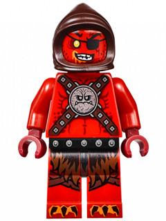LEGO Minifigure-Beast Master-Nexo Knights-NEX008-Creative Brick Builders